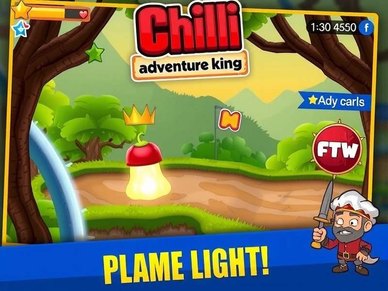 Chilli Adventure King game screenshot